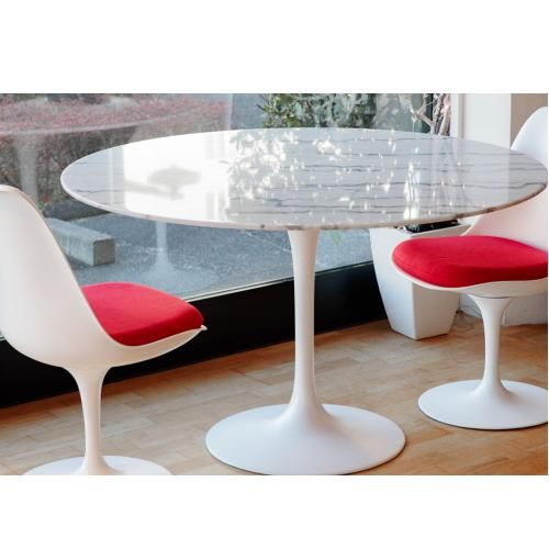 エーロ・サーリネン】チューリップダイニングテーブル マーブルΦ120