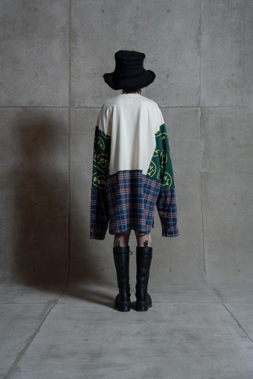 ドッキングロングスリーブTシャツ - ROY reflect overjoy