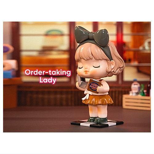 POPMART TAPOO レトロ ダイナー シリーズ [4.Order taking Lady