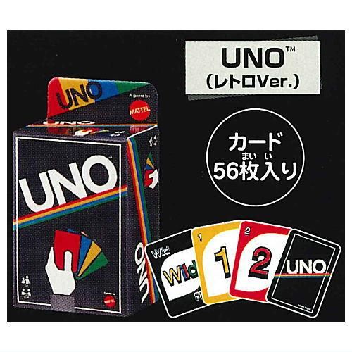UNO ミニカード バラエティーコレクション [4.UNO(レトロVer.)],タカラ