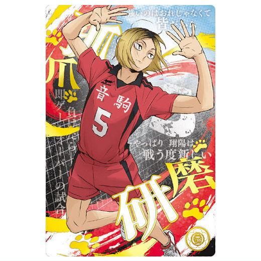 ハイキュー!! ウエハース6 [28.孤爪研磨(スペシャルレアカード