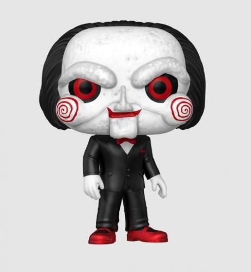 ソウ ビリー フィギュア Pop! SAW Billy the Puppet with Glitter