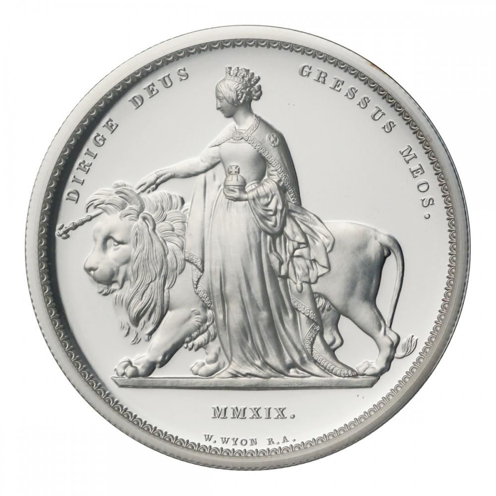 ウナライオン 5ポンド銀貨 2019年 NGC PF68OC - セキグチは1964年創業