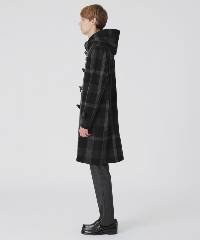 トーナルクレストブリッジチェックダッフルコート(505738906)｜HANKYU