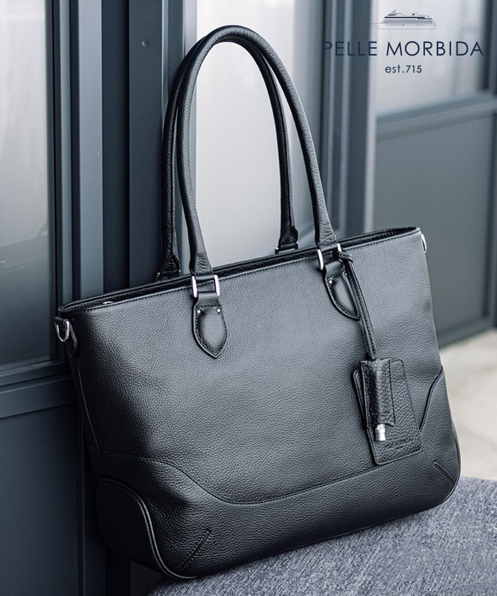 PELLE MORBIDA】シュリンクレザートートバッグ(505773316)｜HANKYU