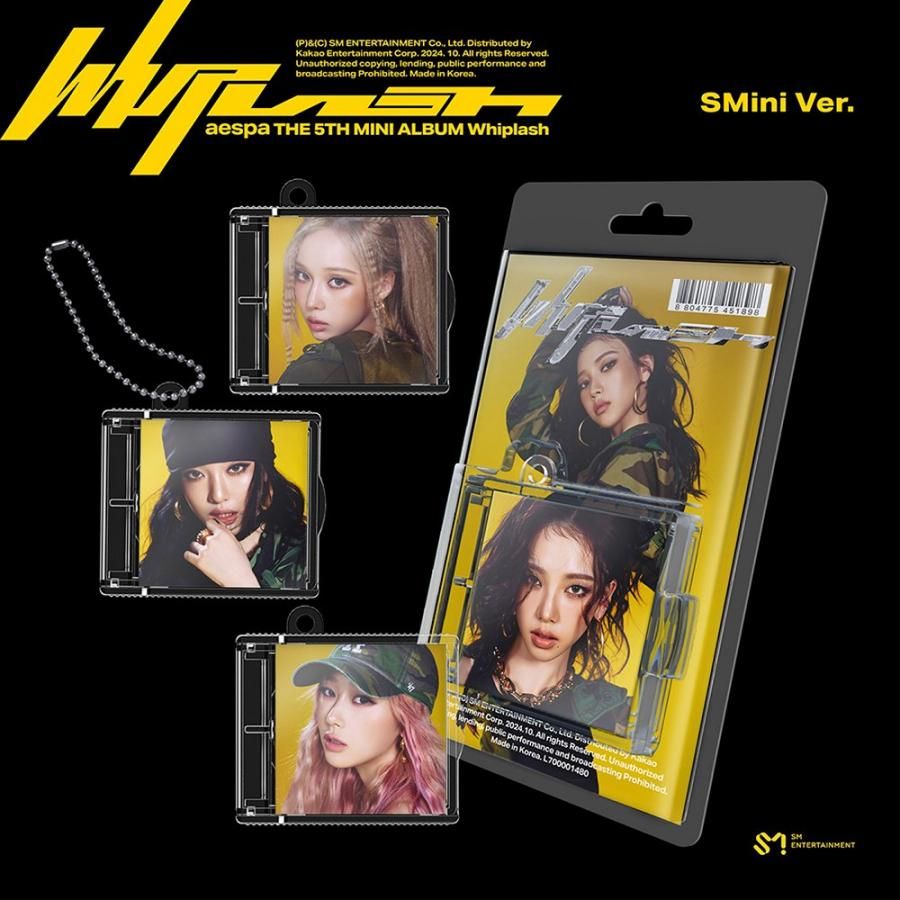 aespa whiplash popup 7万ウォン購入特典 ジゼル B 【公式通販】