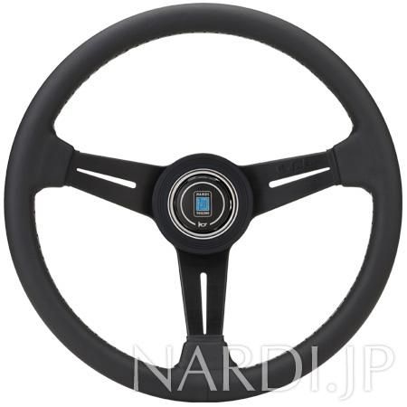 CLASSIC ブラックレザー/ブラックスポーク（36φ）N130 - NARDI