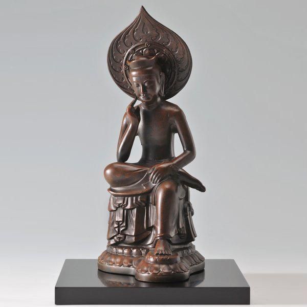 国宝弥勒菩薩半跏思惟像(こくほうみろくぼさつはんかしいぞう) 仏像