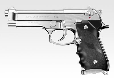 マルイ ベレッタ M92F ミリタリー クロームステンレス ガスブロー