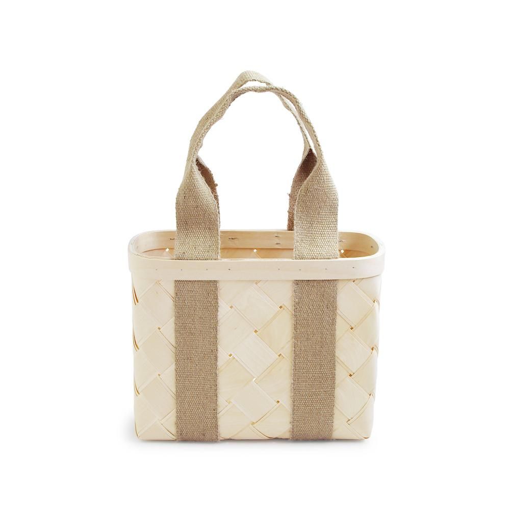 CINQ plus | 白樺のかごバッグ（S）