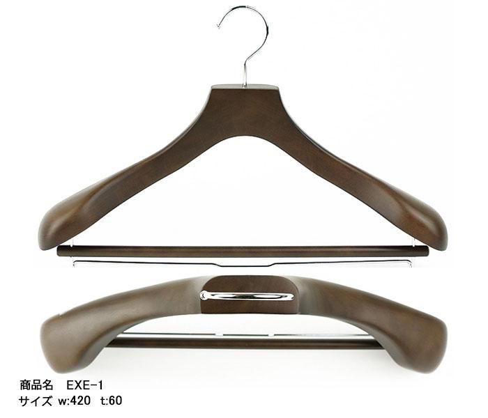 ホテル・旅館用ハンガー／EXE-1(10本1セット） | ハンガー通販の中田工芸