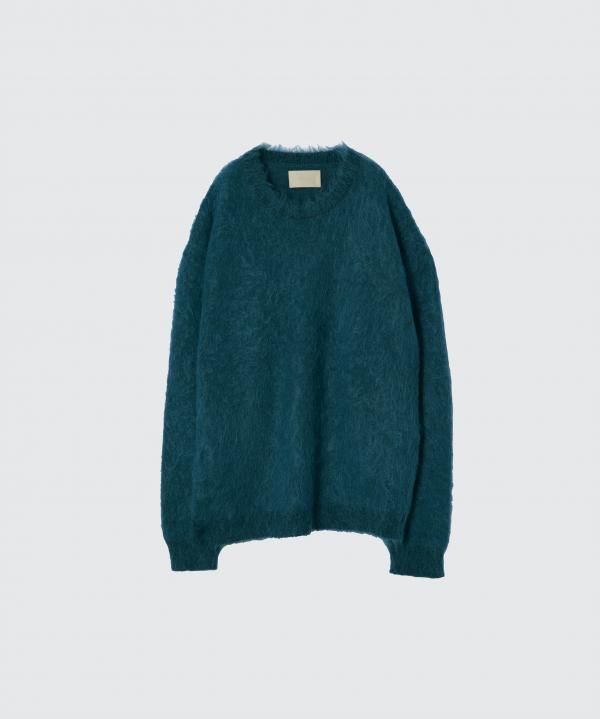 yoke/ヨーク/ BRUSHED MOHAIR SWEATER - INSECTE WEB STORE