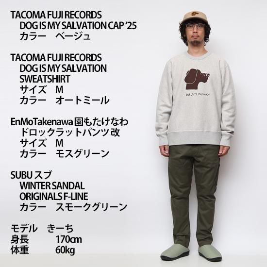 TACOMA FUJI RECORDS｜DOG IS MY SALVATION SWEATSHIRT