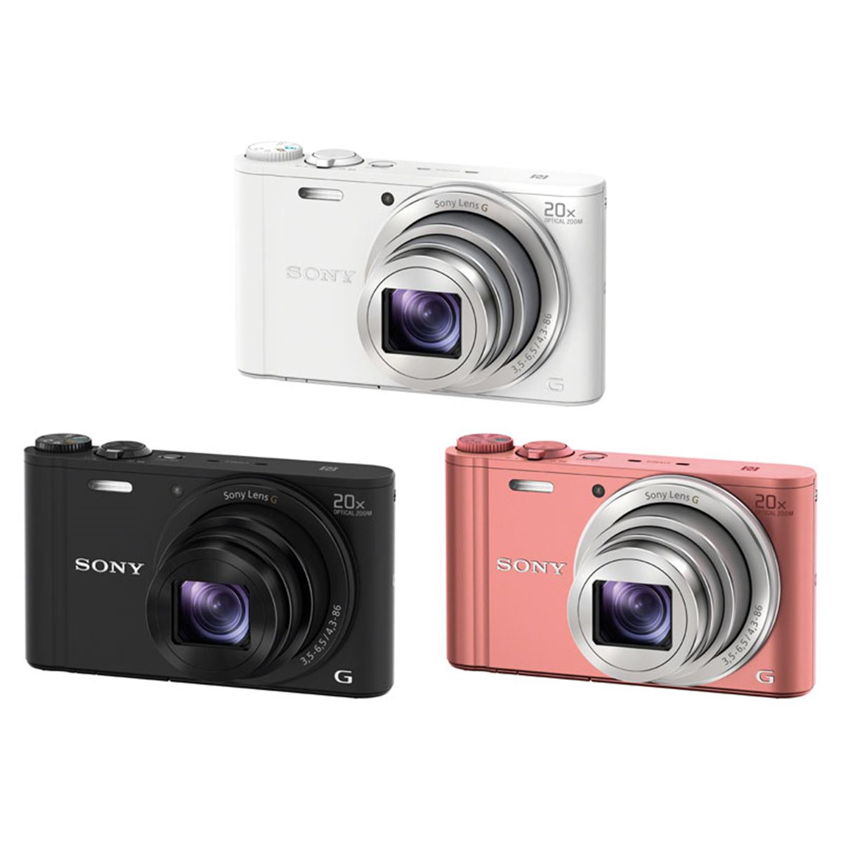 ソニー、世界最小・最軽量の光学20倍ズームデジカメ「サイバーショット