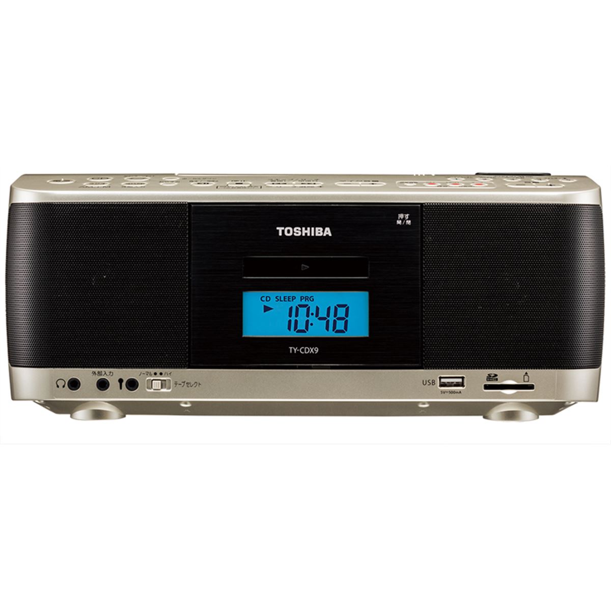 東芝、カセットテープからSDカードやUSBに録音できるCDラジカセ「TY