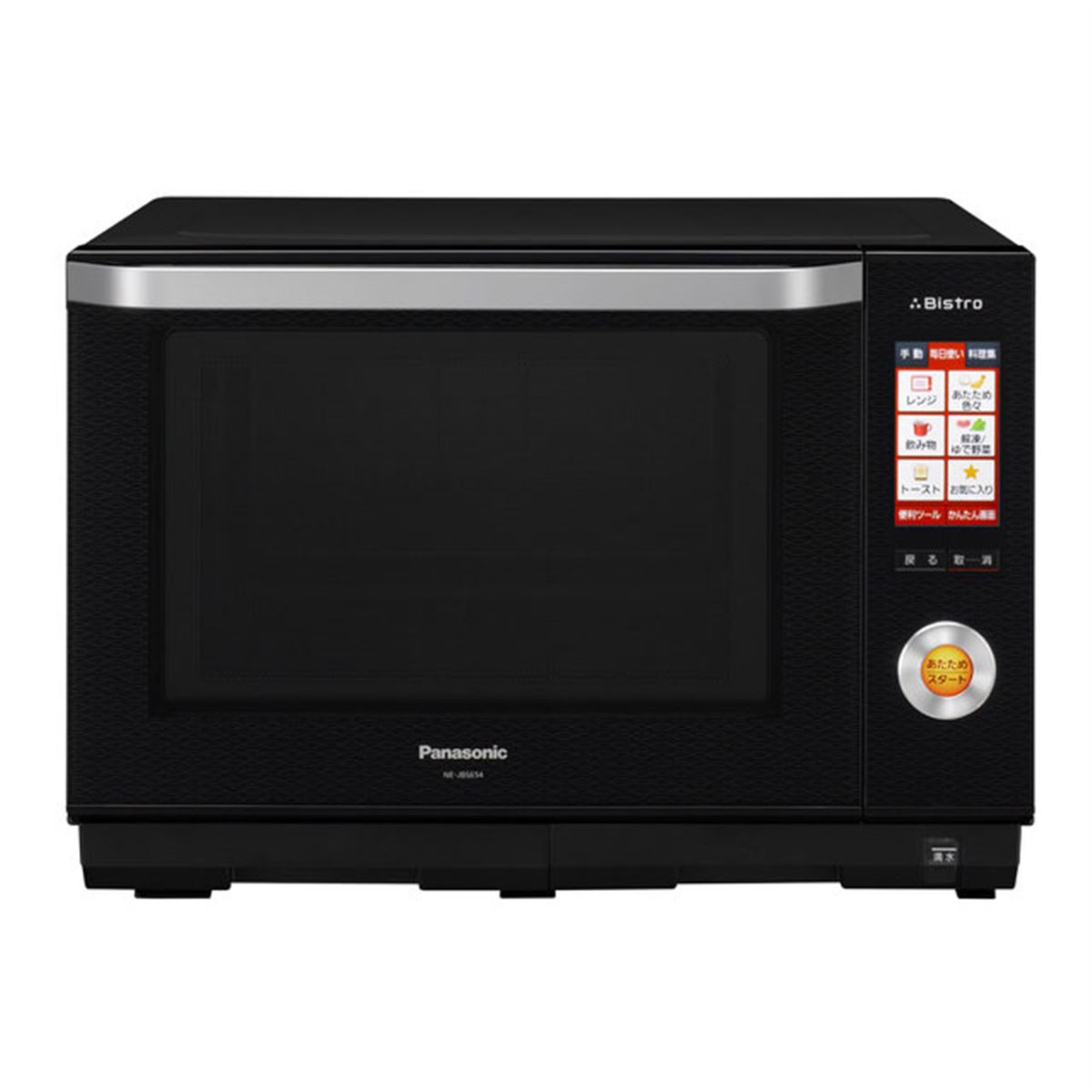 パナソニック、解凍機能を強化したタッチパネル搭載レンジ「NE-JBS654