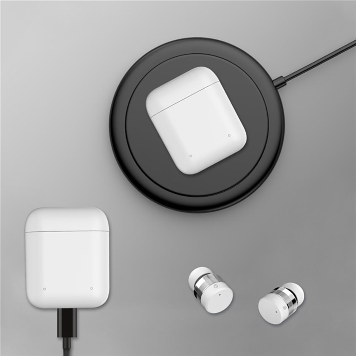 FUGU、Qi充電ケースが付属した完全ワイヤレスイヤホン「Horen X1T Pro