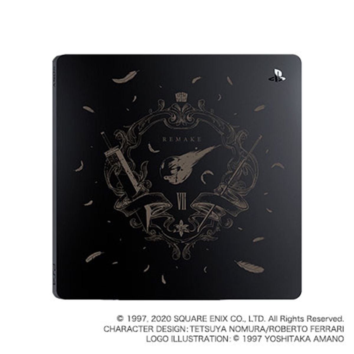 FFVII リメイク」とコラボしたPS4トップカバーとウェアラブルネック