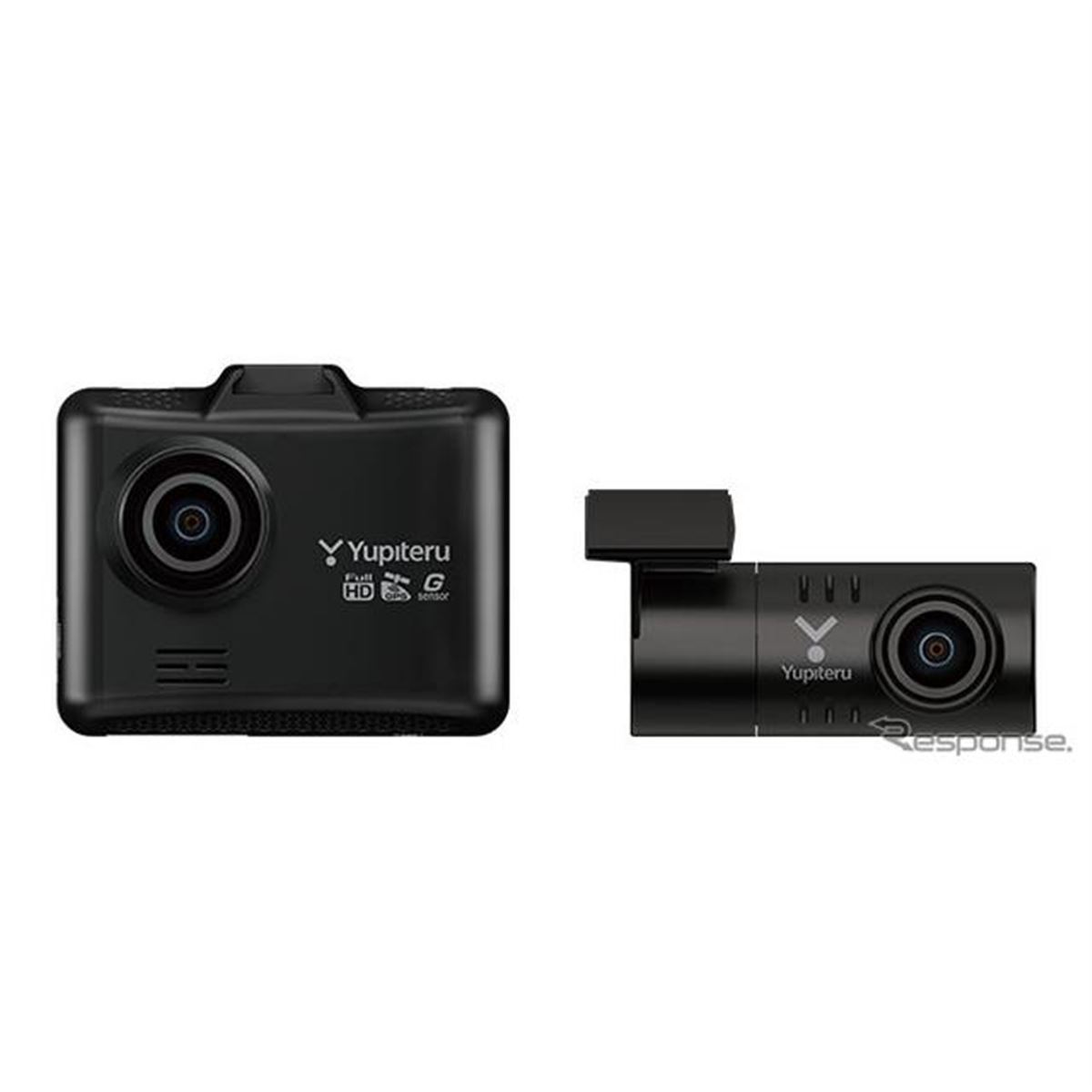 夜間に強いSTARVIS搭載、前後2カメラドラレコの指定店向けモデル発売