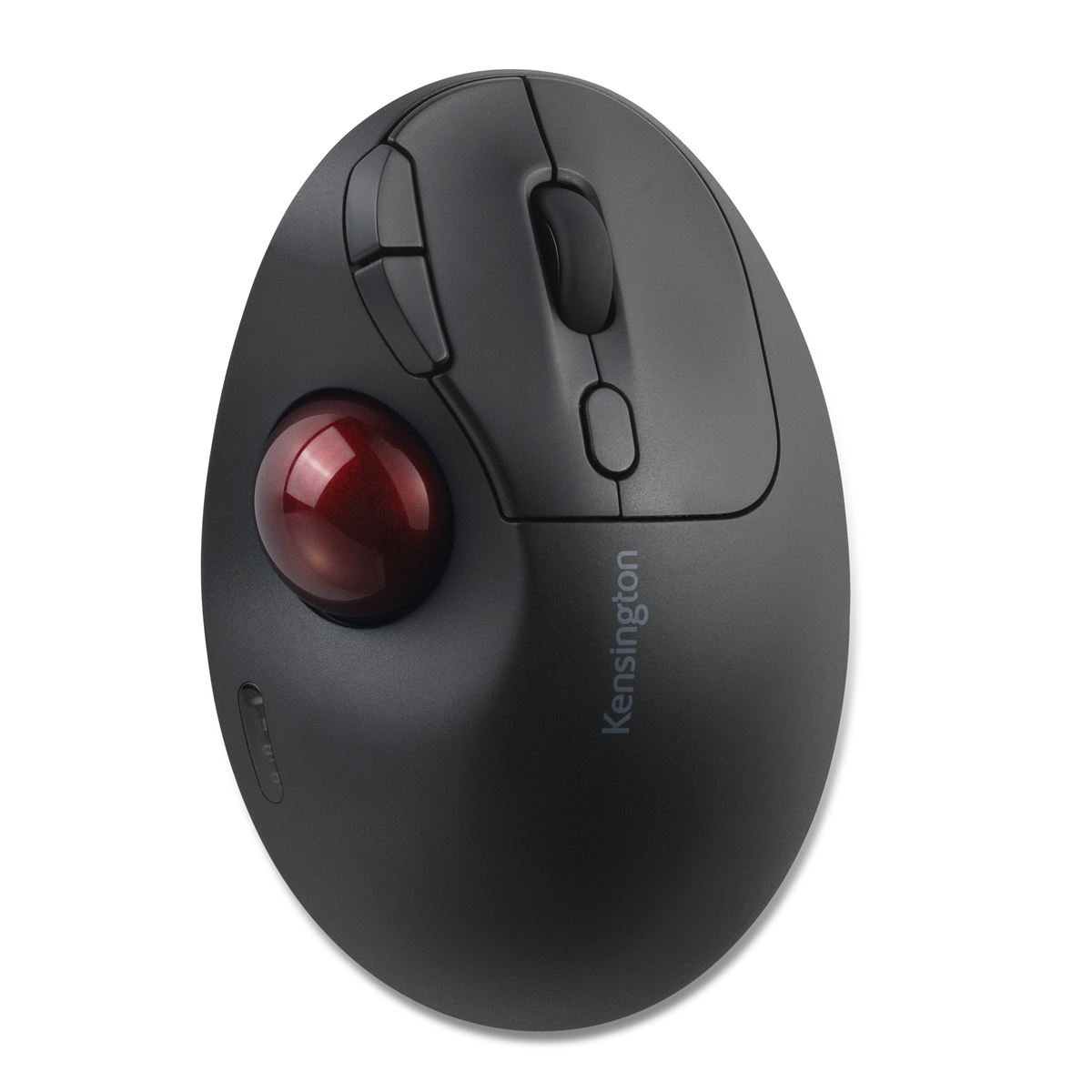 Kensington、エントリーモデルのトラックボール「TB450 EQ（レッド