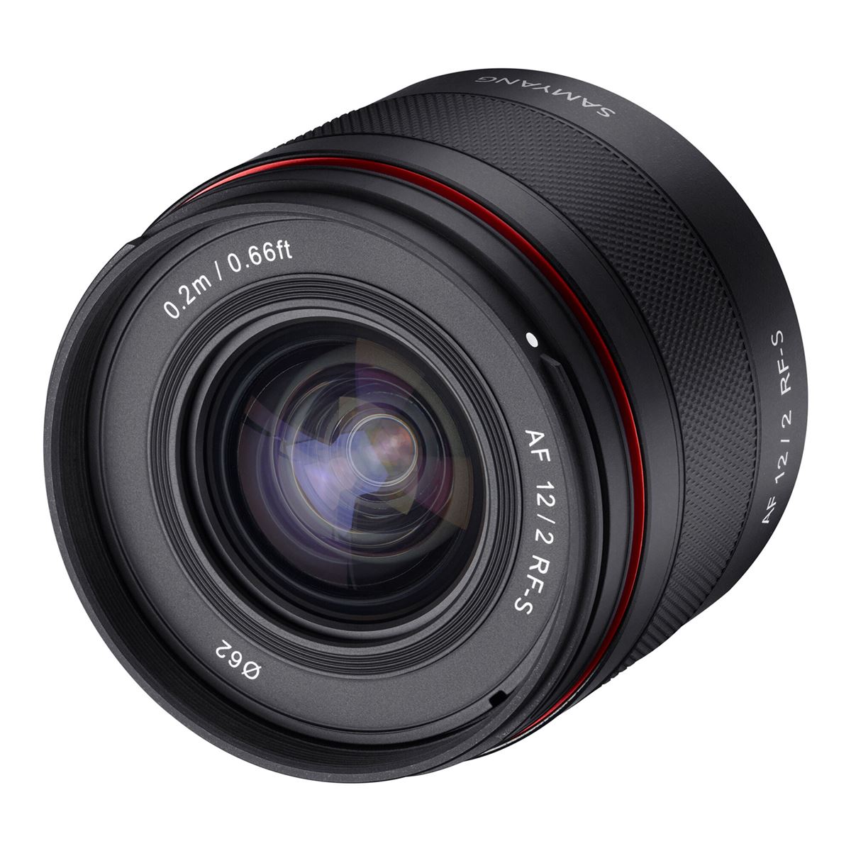 サムヤン、APS-C用RFマウントレンズ「SAMYANG AF 12mm F2 RF-S