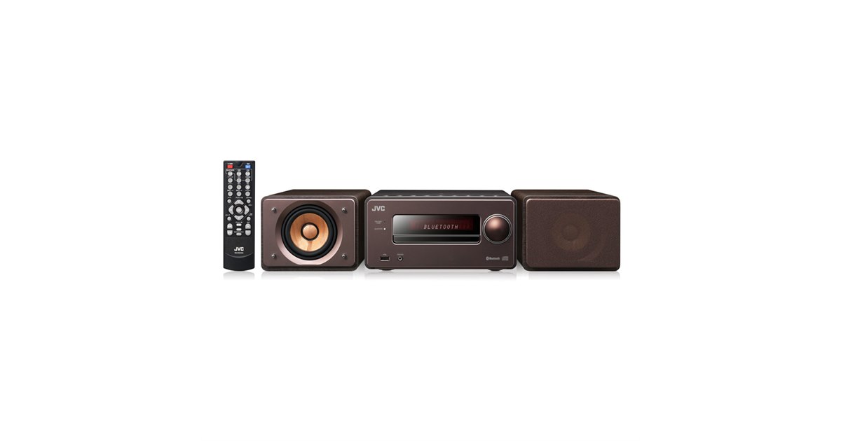 JVC、FLAC/WAV再生対応のロースタイル“ウッドコーン”コンポ「EX-S55