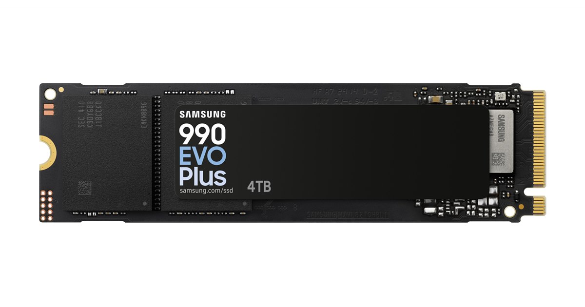 サムスン、1TB/2TB/4TBをラインアップしたM.2 NVMe SSD「990 EVO Plus