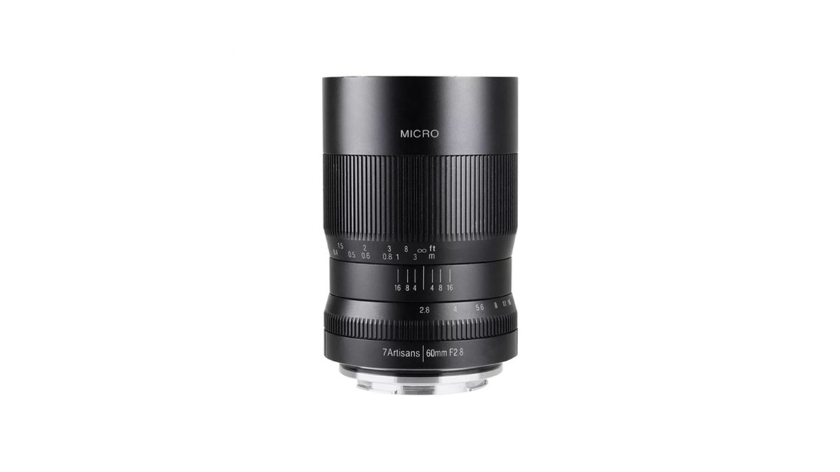 七工匠、APS-Cミラーレスカメラ向けマクロレンズ「7Artisans 60mm F2.8
