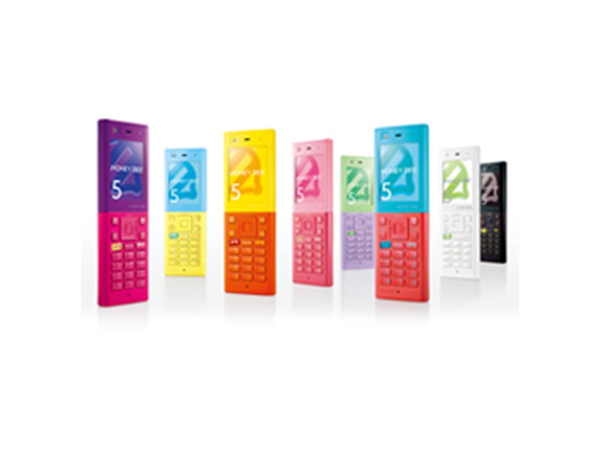 ウィルコム、ツートンカラーで全8色の「HONEY BEE 5」 - 価格.com