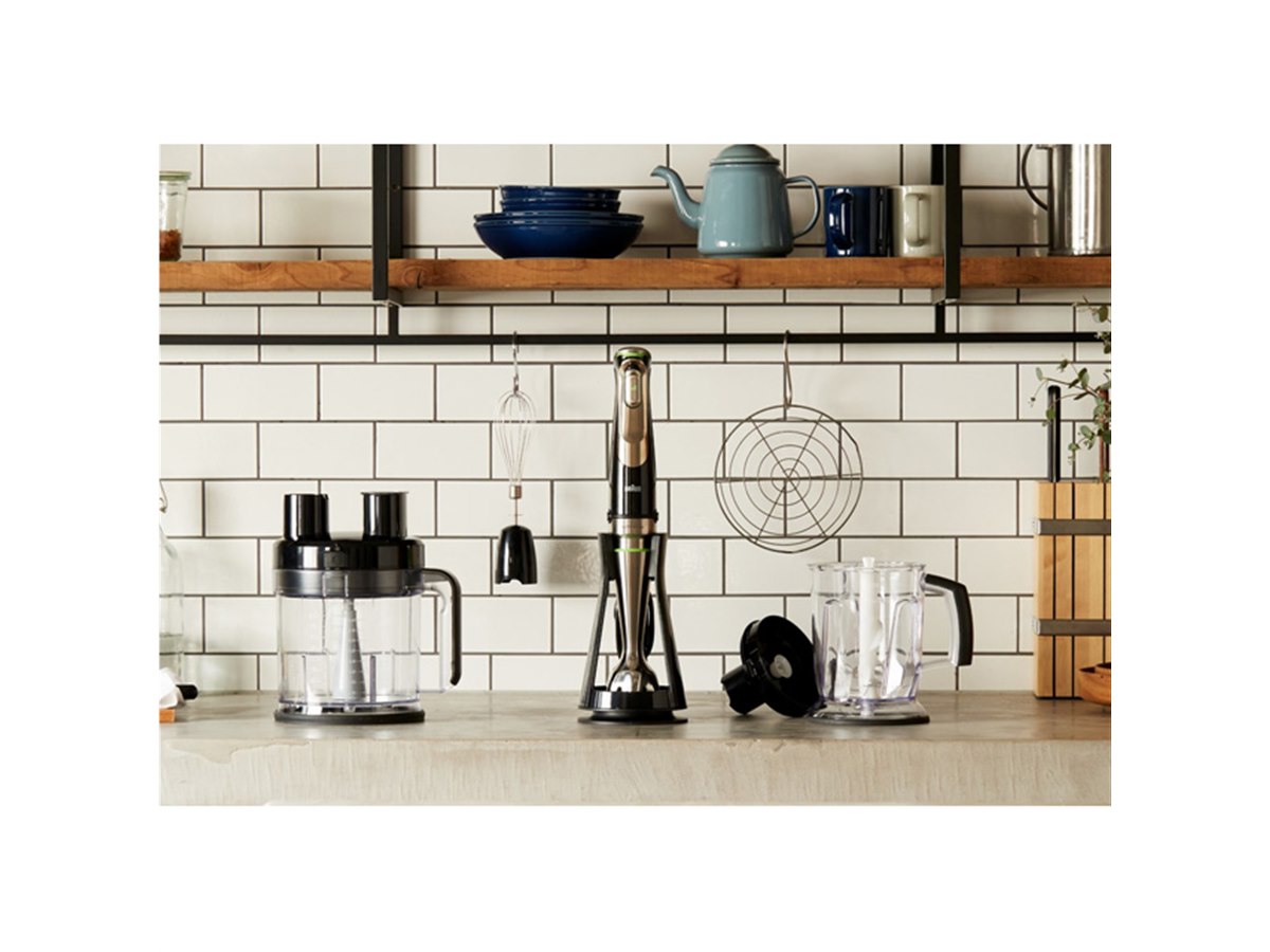 ブラウン、ハンドブレンダー最上位シリーズ「マルチクイック 9」を