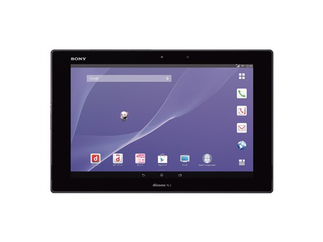 ソニーモバイル、世界最薄・最軽量の「Xperia Z2 Tablet SO-05F