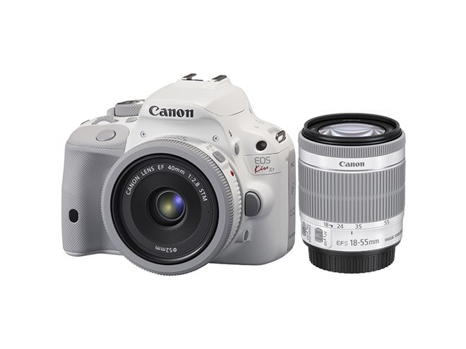 キヤノン、ホワイト色の「EOS Kiss X7」ダブルレンズキットを5/29発売