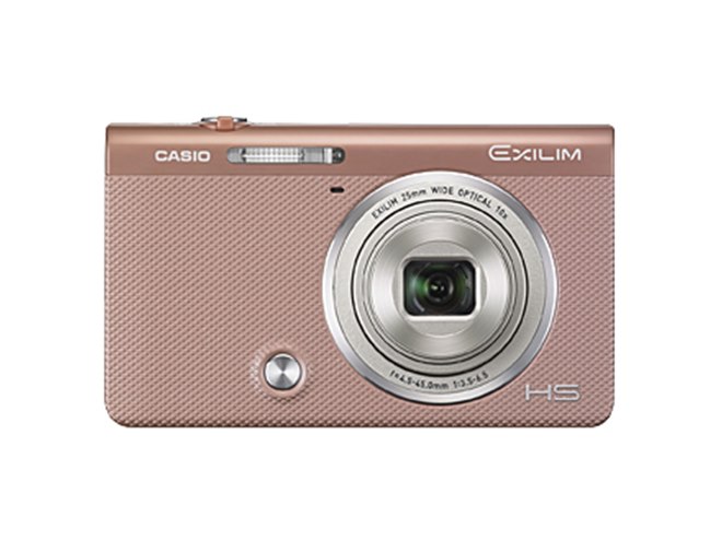 カシオ、前面にもシャッターボタンを搭載した自撮り対応デジカメ