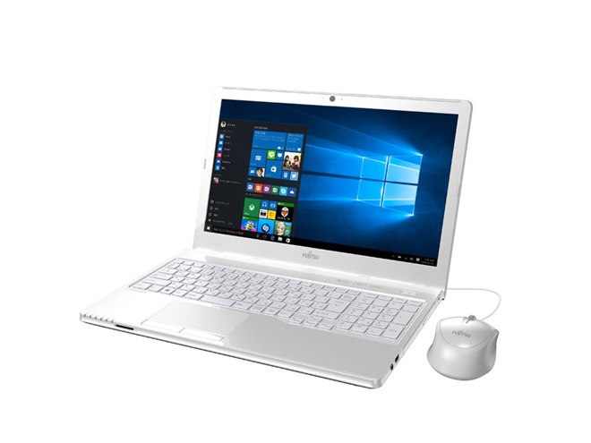 富士通、ハイレゾ再生対応のWindows 10搭載ノートPC「LIFEBOOK AH