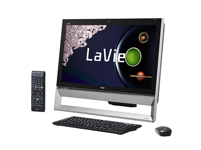 NEC、液晶一体型PC「LaVie Desk All-in-one」の23.8型/21.5型モデル