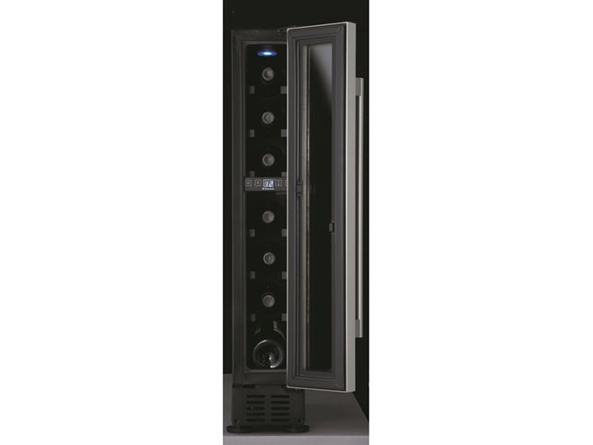 ドメティック、「極限の薄さ」がコンセプトの幅15cmワインセラー