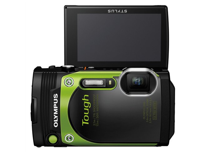 オリンパス、6種類のアートフィルターを追加したタフネスデジカメ「TG