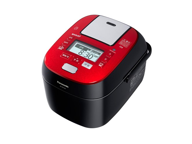 パナソニック、水分量に合わせる「圧力コントロール」採用のIHジャー