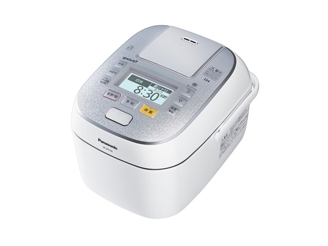 パナソニック、水分量に合わせる「圧力コントロール」採用のIHジャー