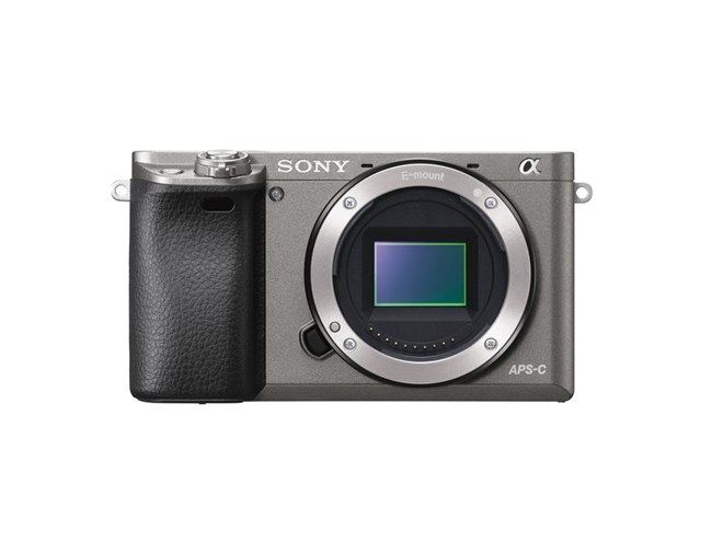 ソニー、ミラーレス一眼「α6000」の新色「グラファイトグレー」を12/2