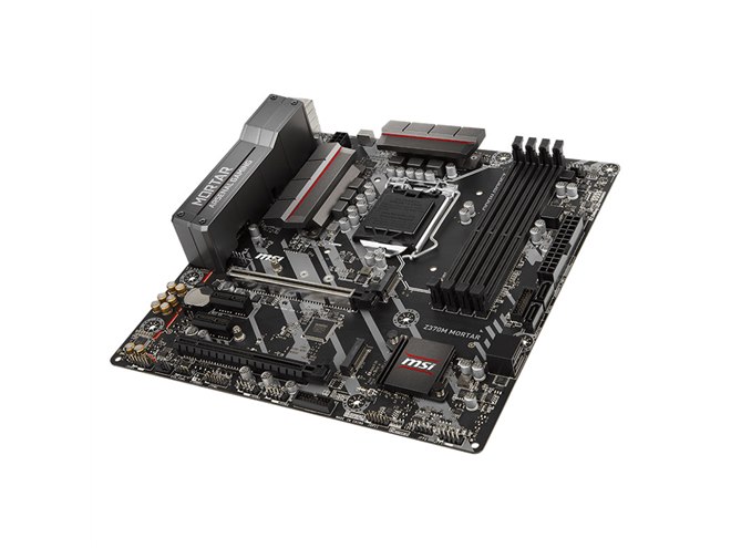 MSI、Intel Z370を搭載したMicroATXマザーボード「Z370M MORTAR