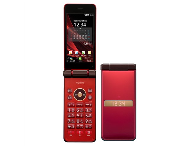 au、折りたたみ4G LTEケータイ「AQUOS K SHF34」を12/15発売 - 価格.com