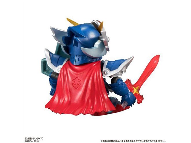 SDガンダム外伝 ラクロアの勇者」宿命の2人をこだわりの彩色フィギュア