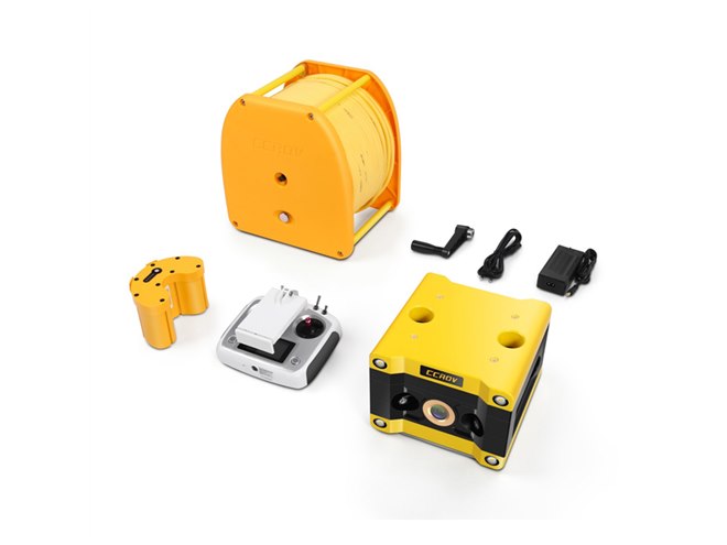 セキド、水深100mまで対応、4Kカメラ搭載の超小型水中ドローン「CCROV