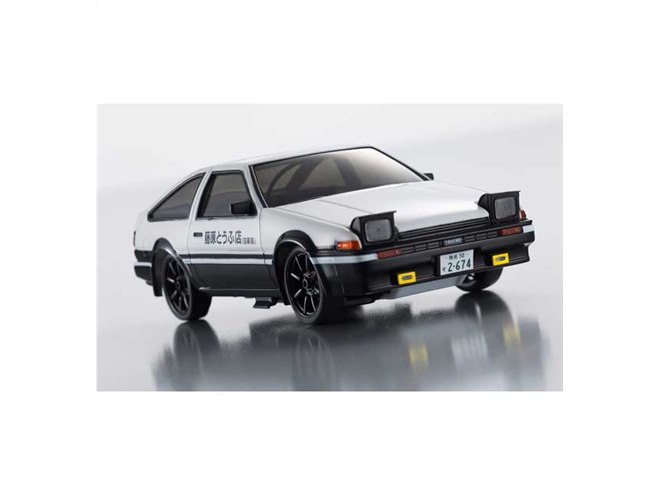 京商、「頭文字D」藤原拓海のトヨタ スプリンター トレノなどが