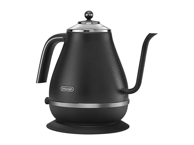 デロンギ、初の細口タイプの電気ケトル「アイコナ 電気カフェケトル