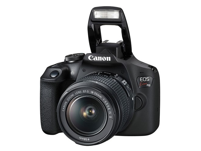 キヤノン、5万円台で2410万画素のエントリー一眼レフ「EOS Kiss X90