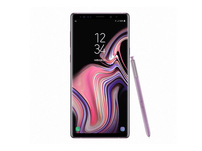 au、6.4型有機ELスマホ「Galaxy Note9」を10月25日に発売 - 価格.com