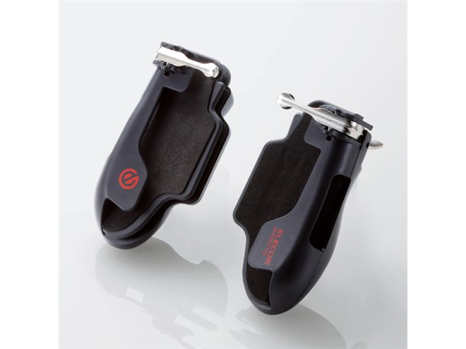 エレコム、スマホ/タブレット用ゲーミンググリップやフィンガーボタン