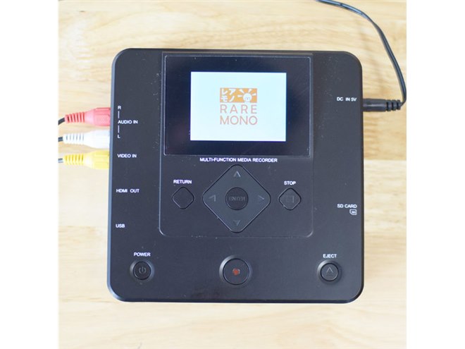 サンコー、ビデオテープのDVDダビング用メディアレコーダー「MEDRECD8